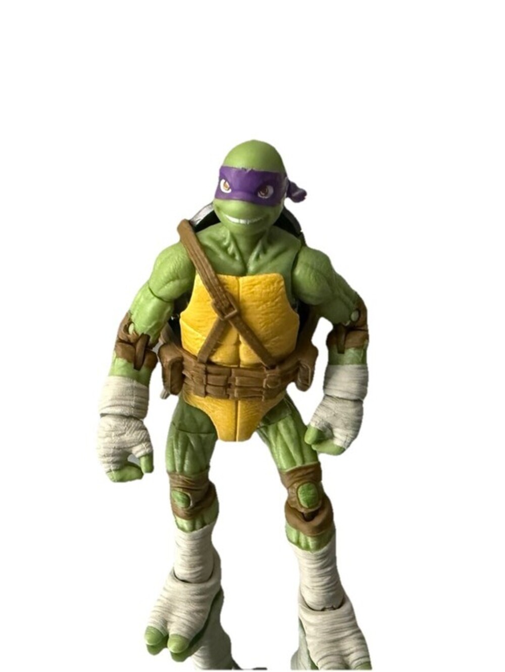 2012 Playmates TMNT Battle Shell Donatello Action Figure W Bo Staff